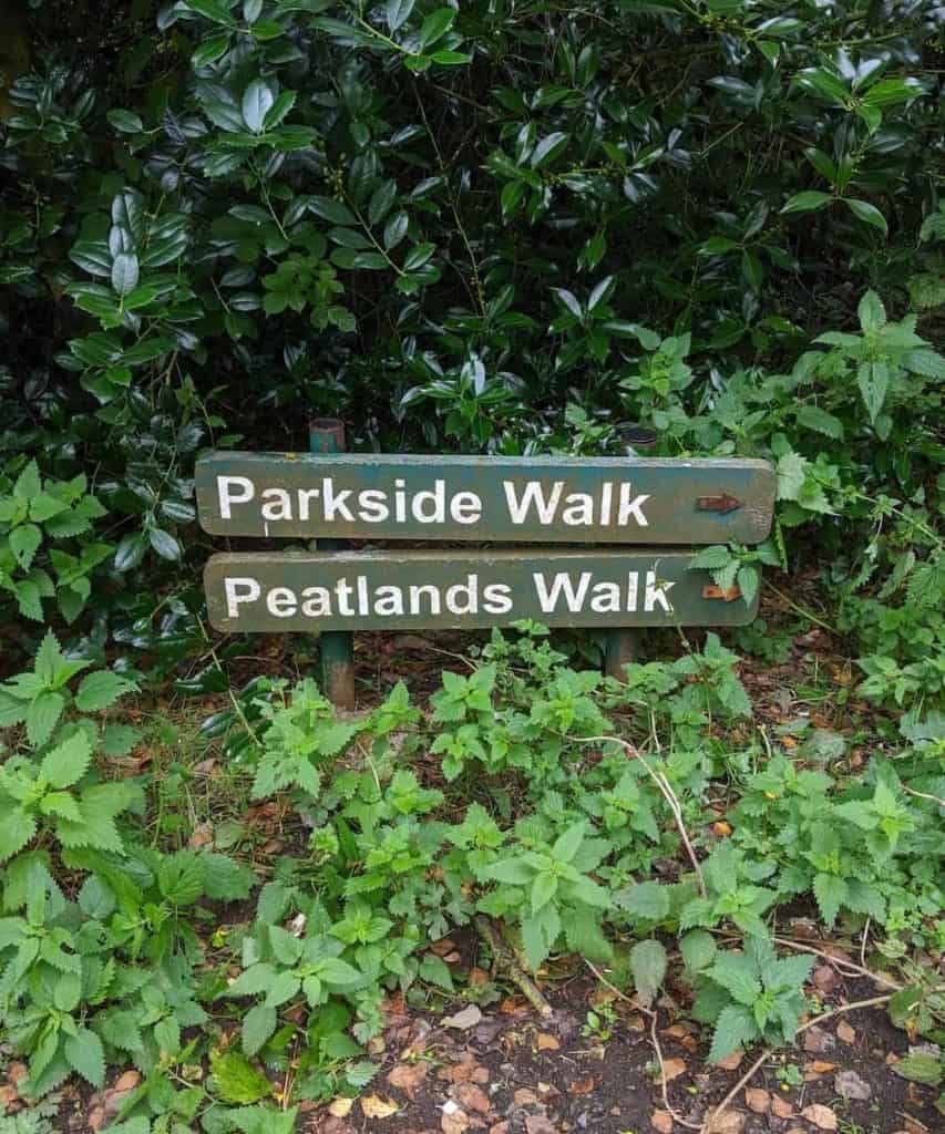 Peatland sign