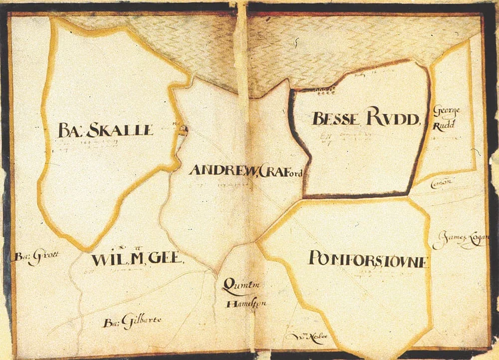 Thomas Raven map 1625