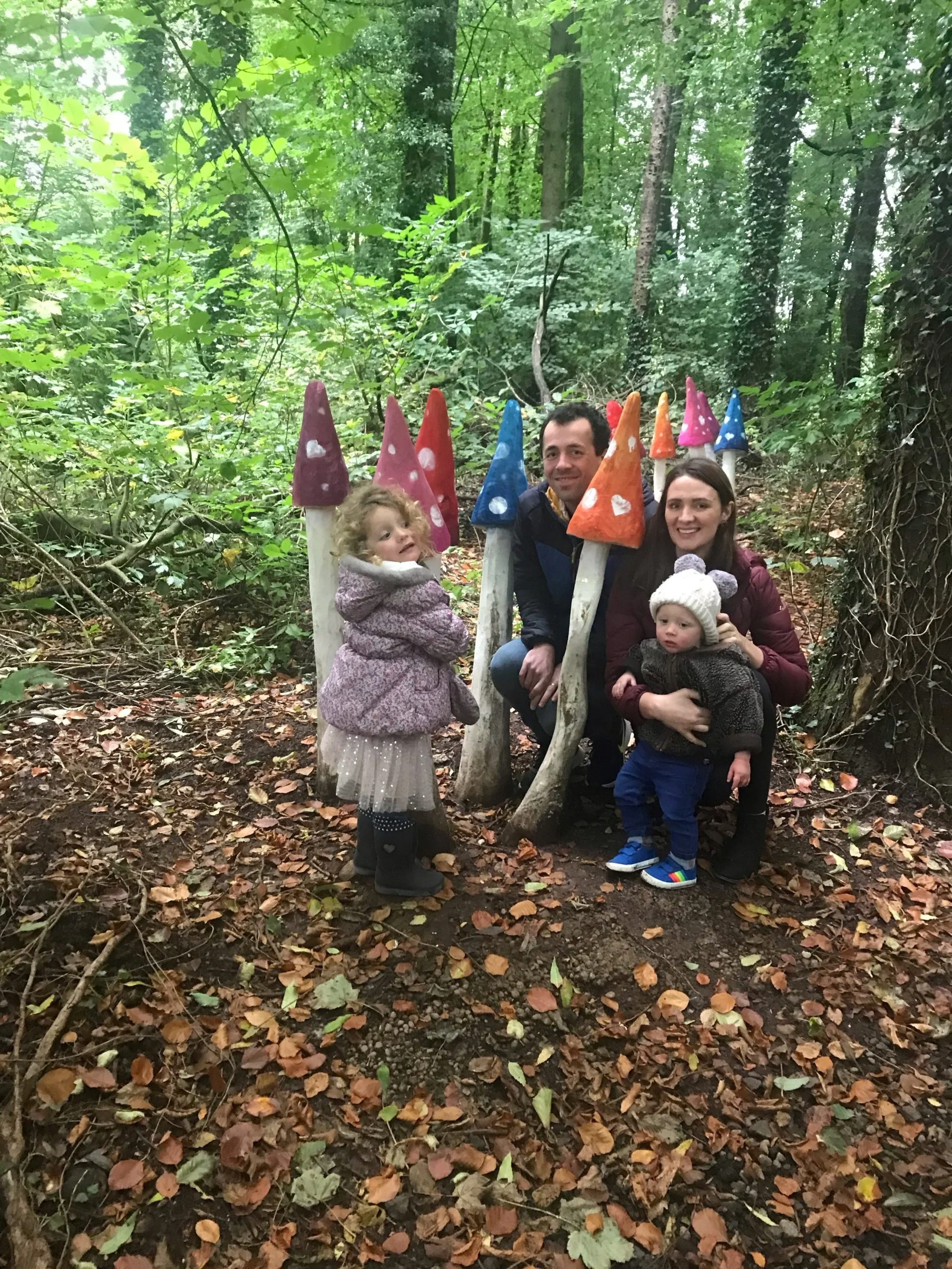 The Ritchie’s have loved every minute teaching their two toddlers to care for and love their planet by getting them involved in as much outdoor life as possible.