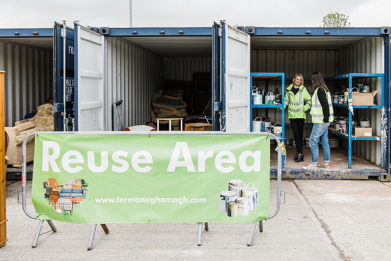 Furniture reuse scheme in Fermanagh & Omagh, in Northern Ireland.
