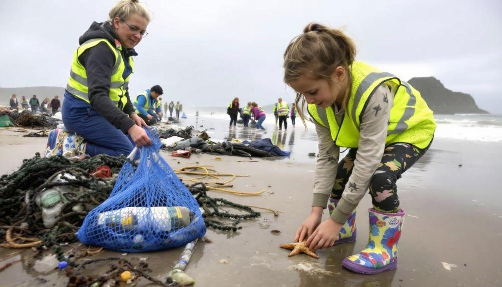 volunteer coastal conservation efforts