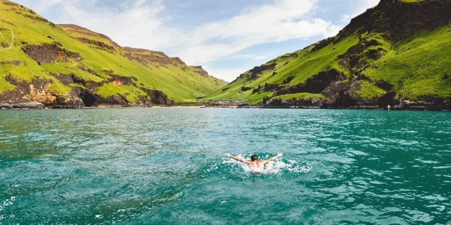 nature meets swimming paradise